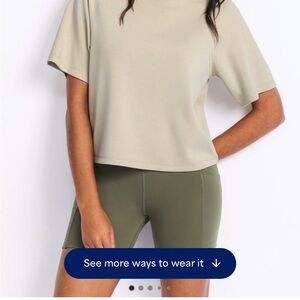 Thread & Supply Light Sage Short Sleeve Boxy Tee